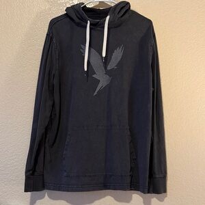 Gray American Eagle Hoodie Shirt